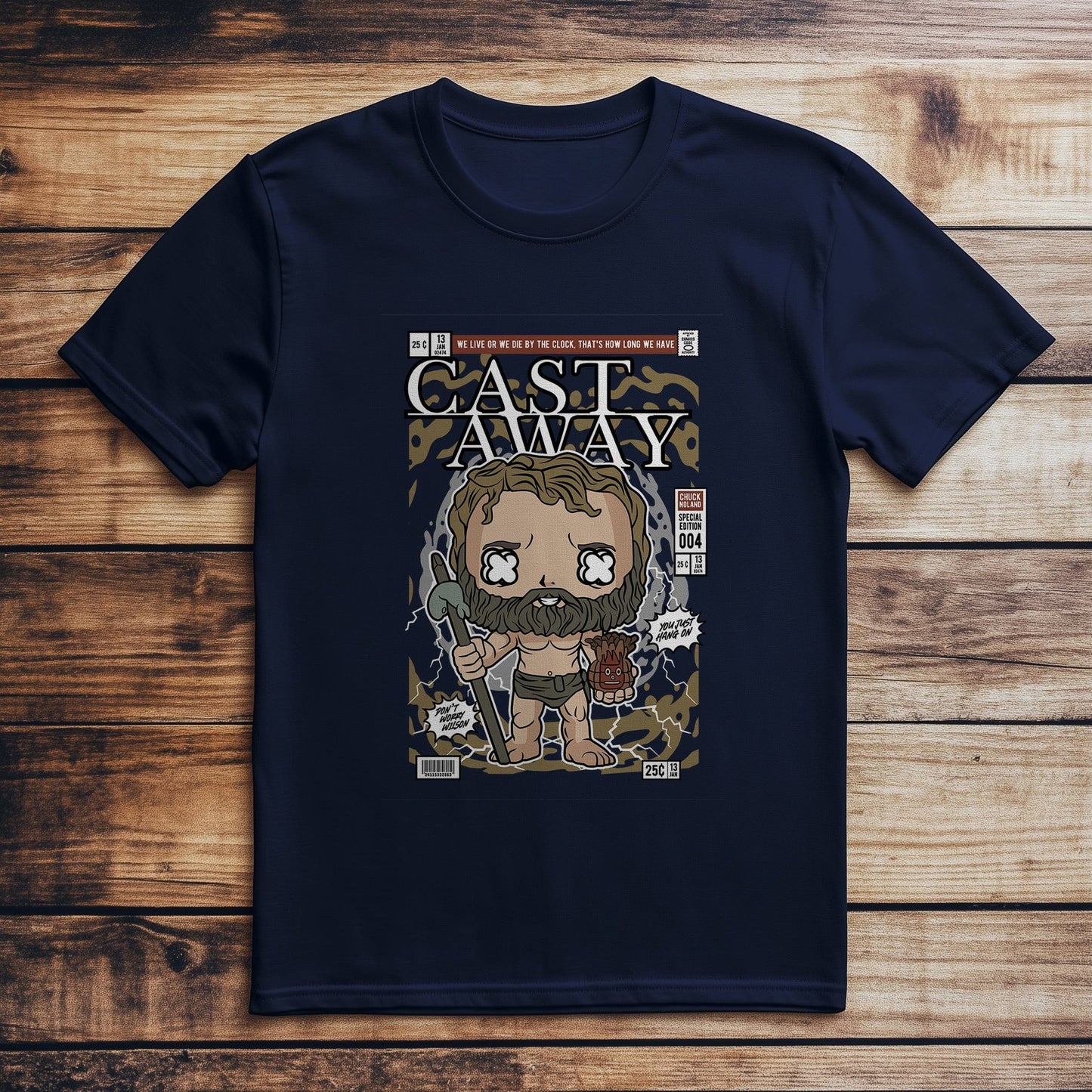 Chuck With Wilson T-shirt - Cast Away