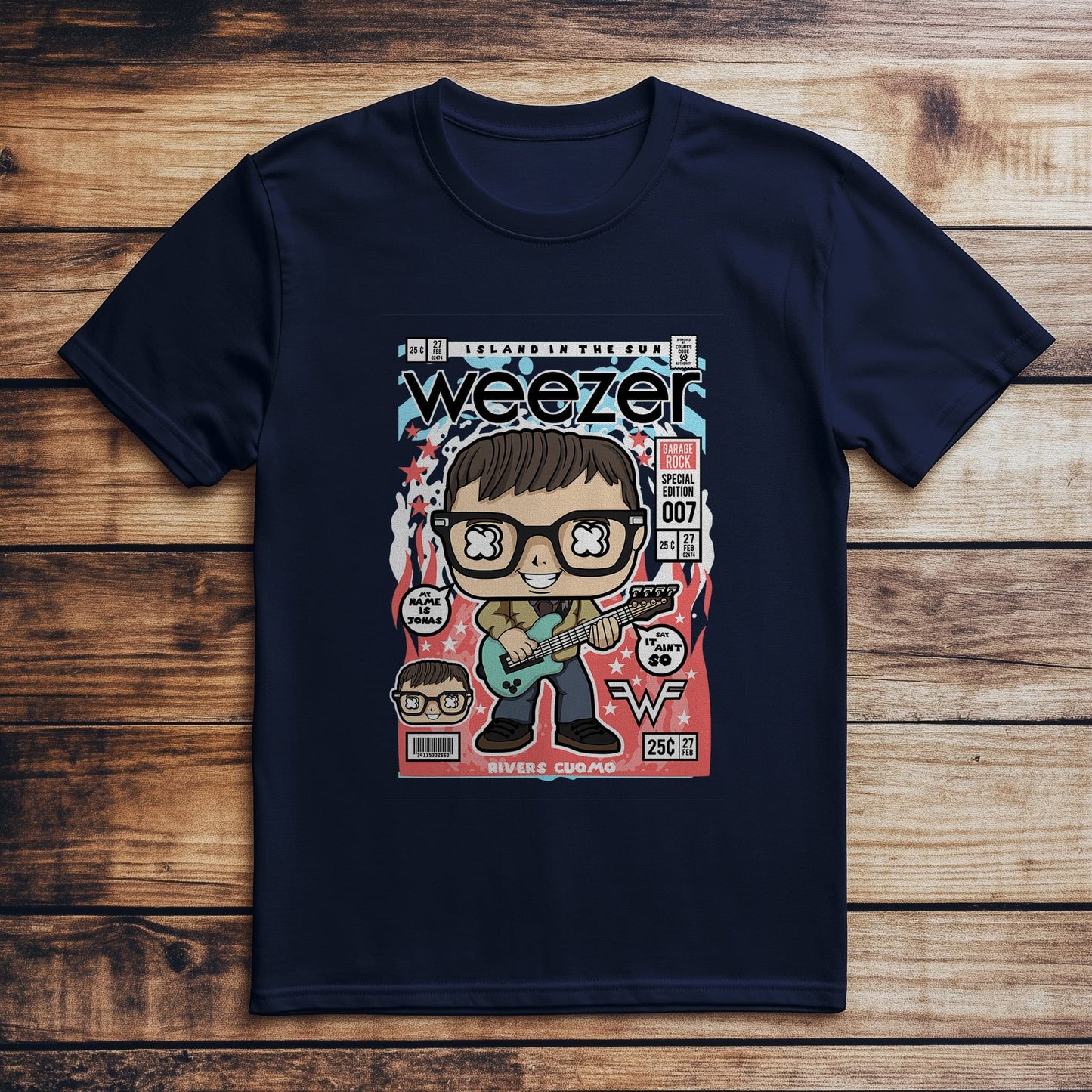 Rivers Cuomo Weezer T-shirt