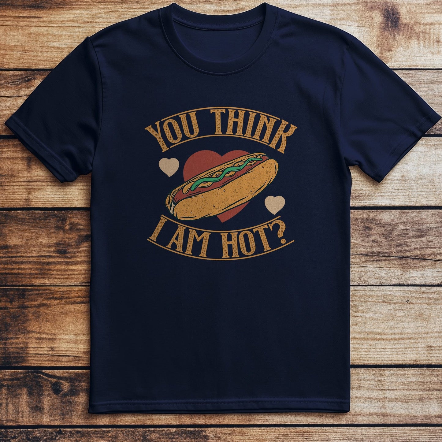 Hot Dog & Confidence Boos T-shirt You