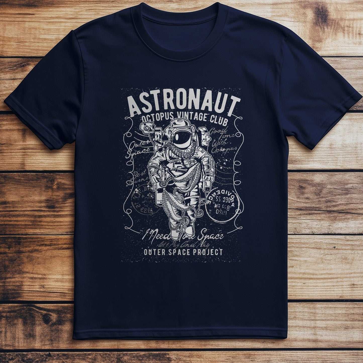Astronaut Octopus T-shirt
