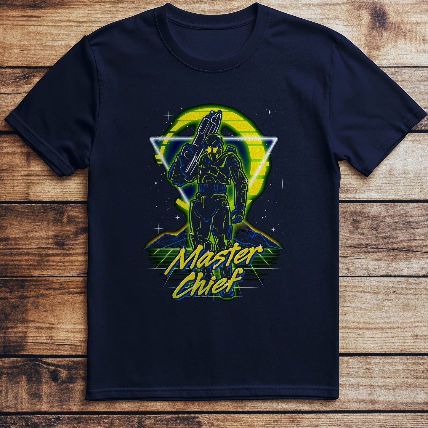 Master Chief Retro Neon T-shirt