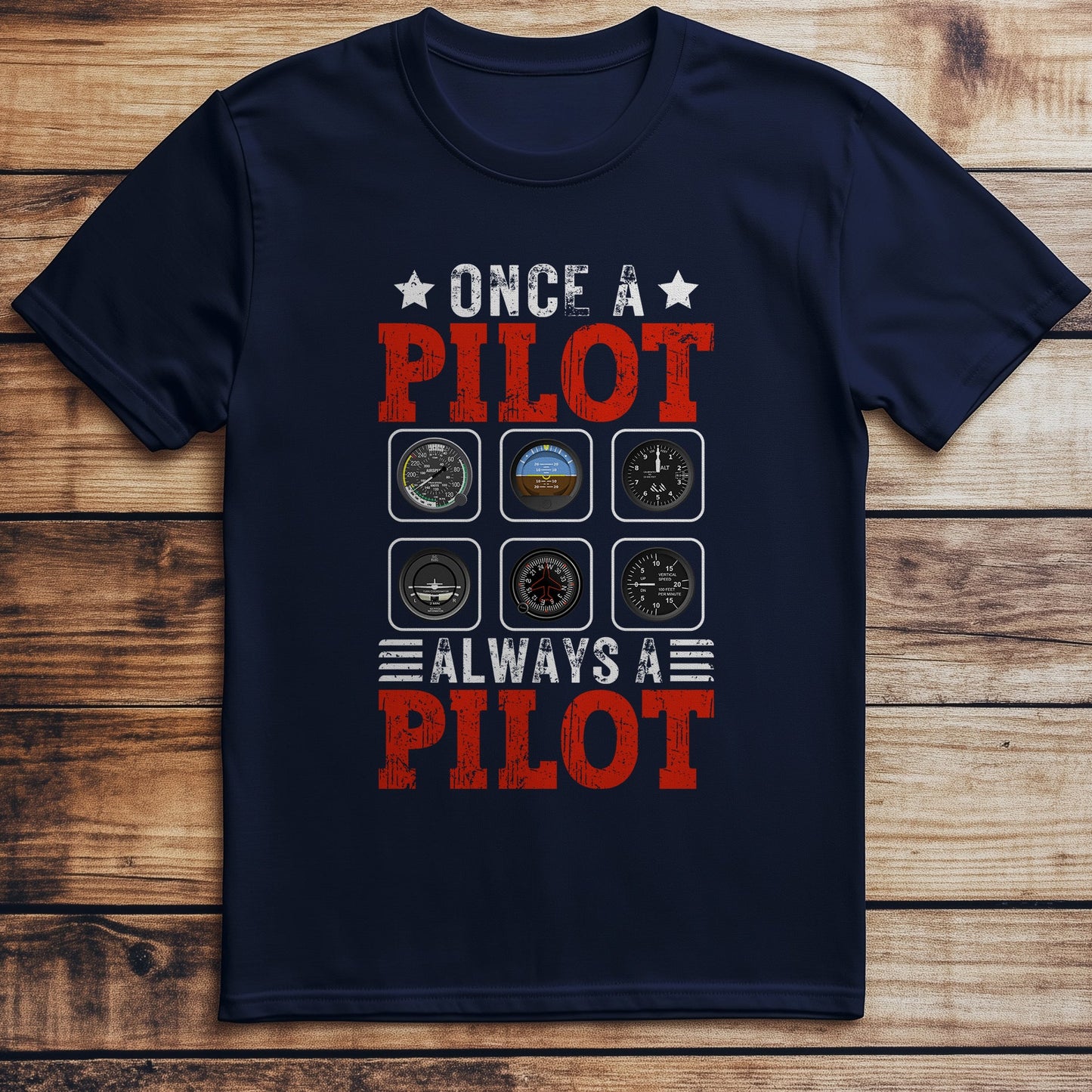 Once a Pilot, T-Shirt