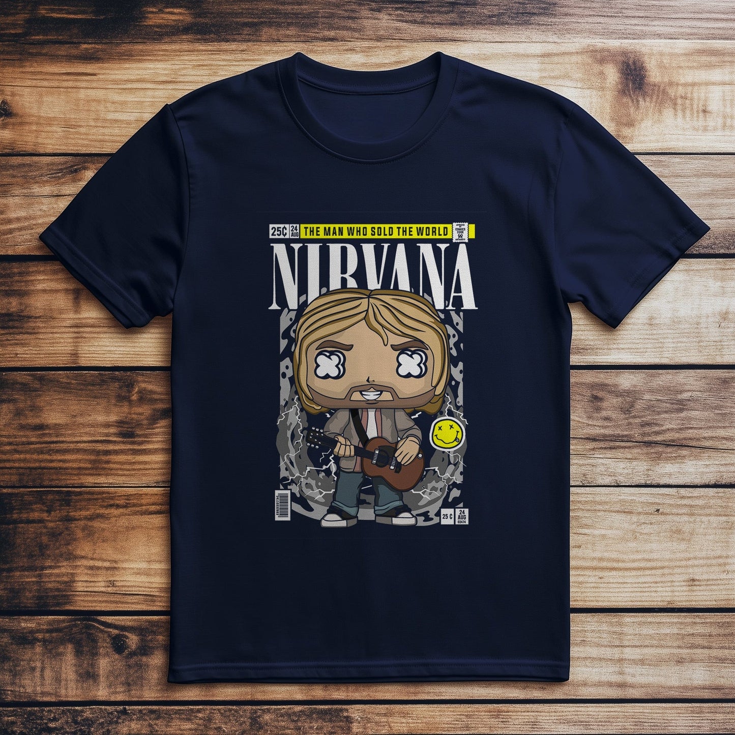 Nirvana Kurt Cobain t-shirt