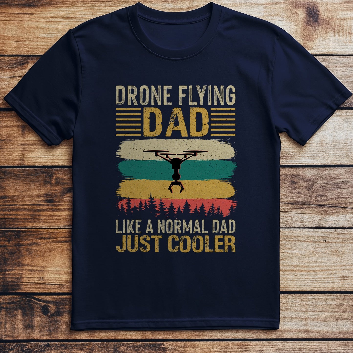 Drone Dad Cooler T-Shirt