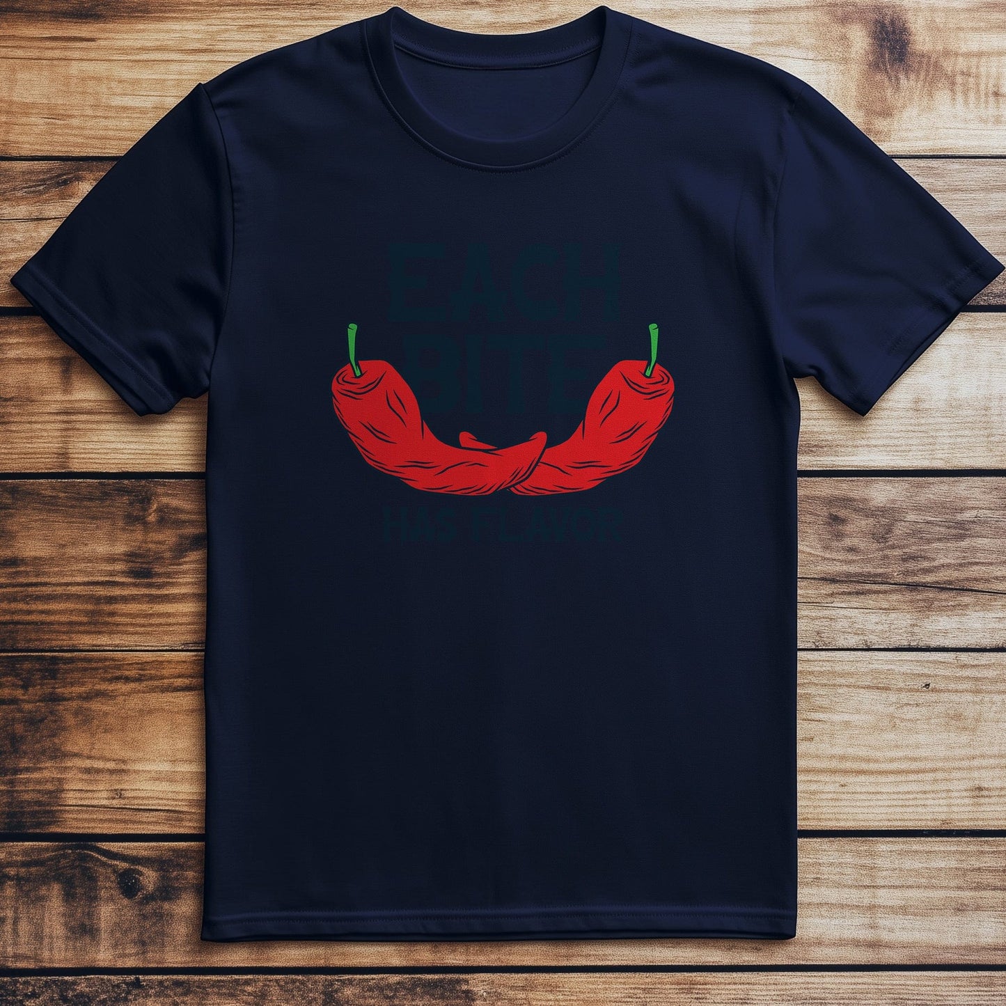FireSauce 6 Chili Peppers T-Shirt
