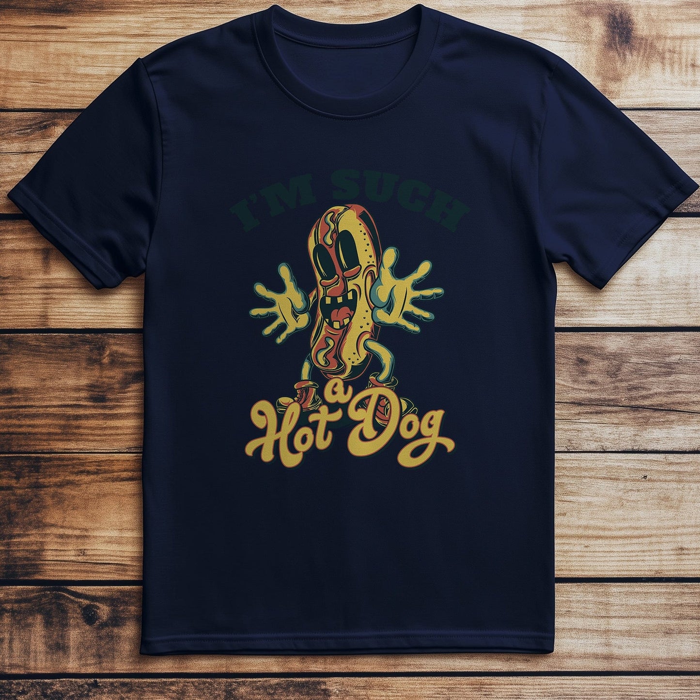 FastFood_9 T-Shirt Hot Dog Delight!