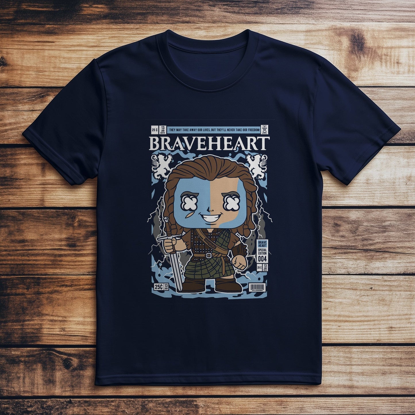 William Wallace Brave Heart T-Shirt