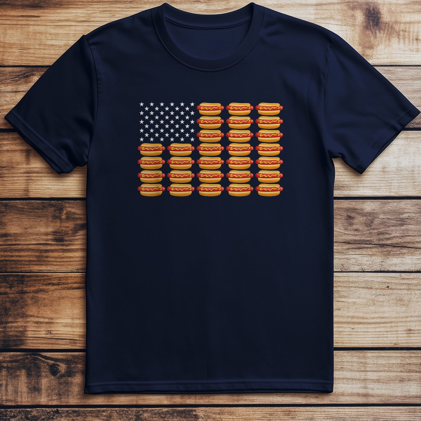 Hot Dog American T-Shirt
