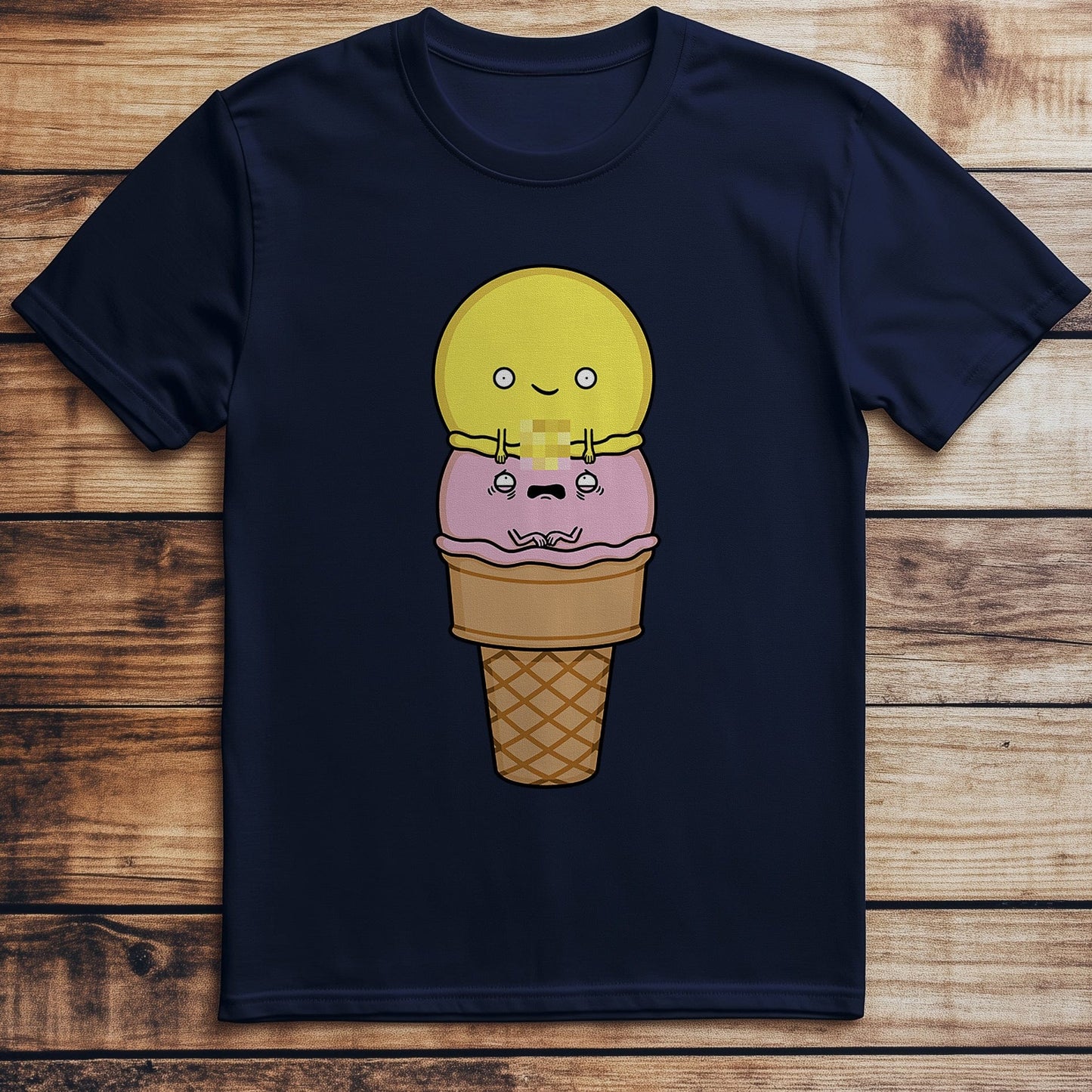 2 Balls Ice Cream T-Shirt