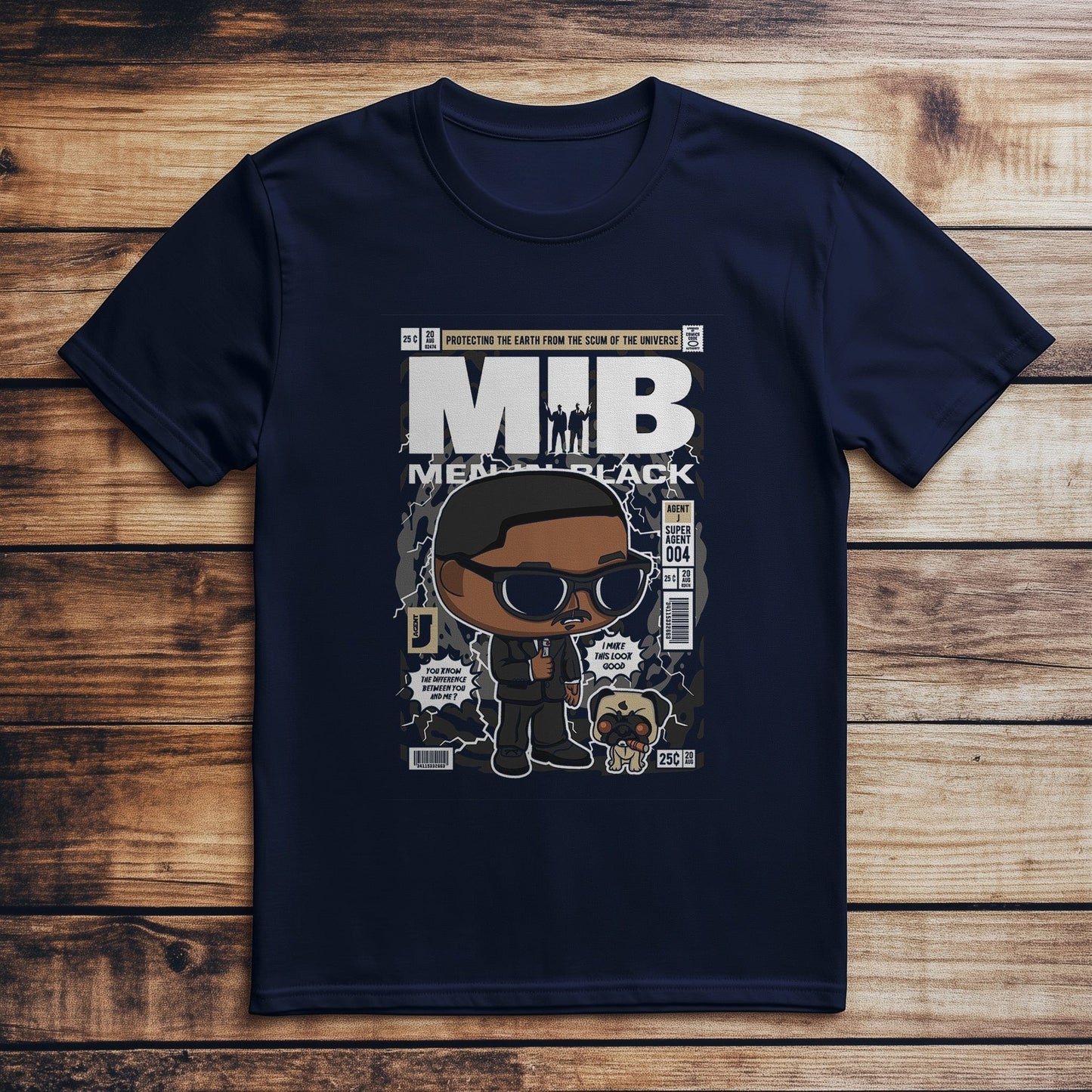 Men In Black T-Shirt