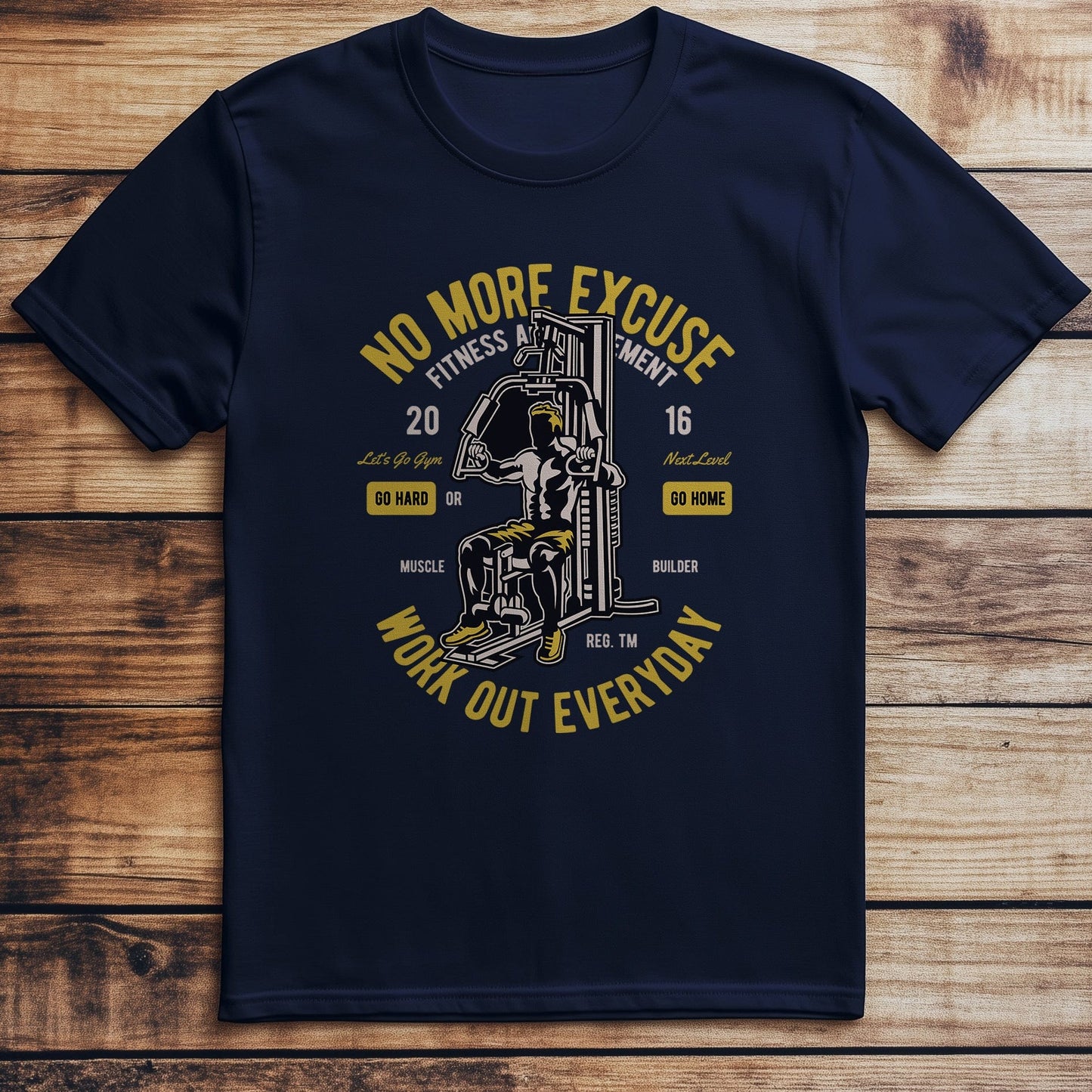 Work Out Everyday T-shirt - No More