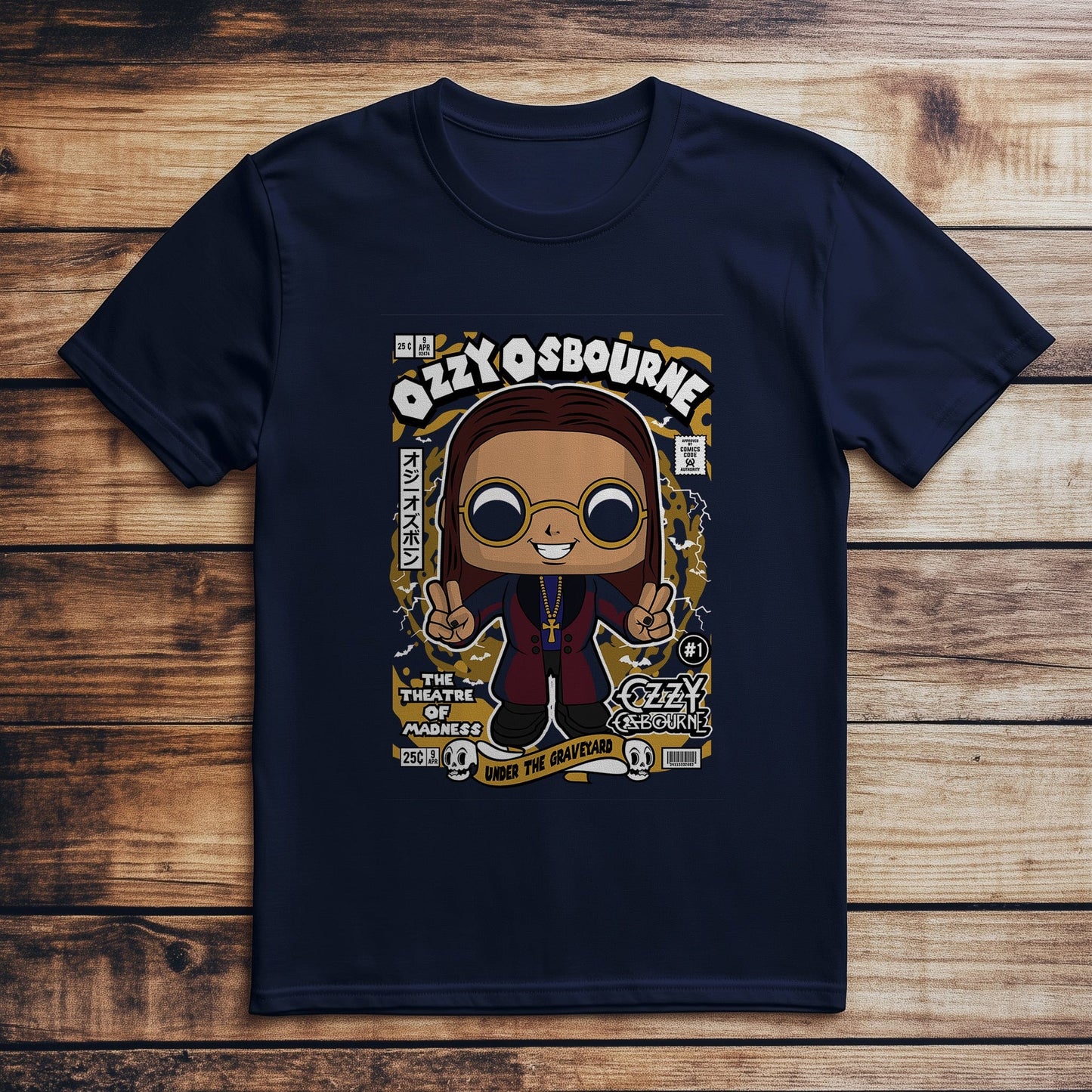 Ozzy Osbourne Cartoon T-Shirt