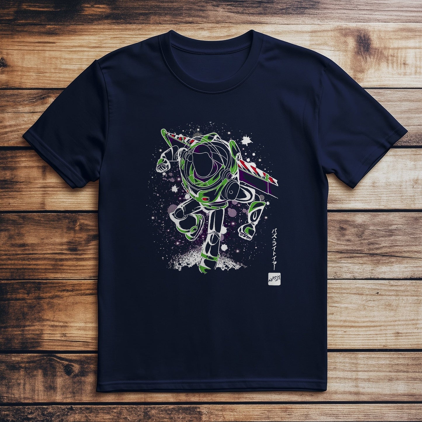 Buzz Light Paint Effect T-shirt