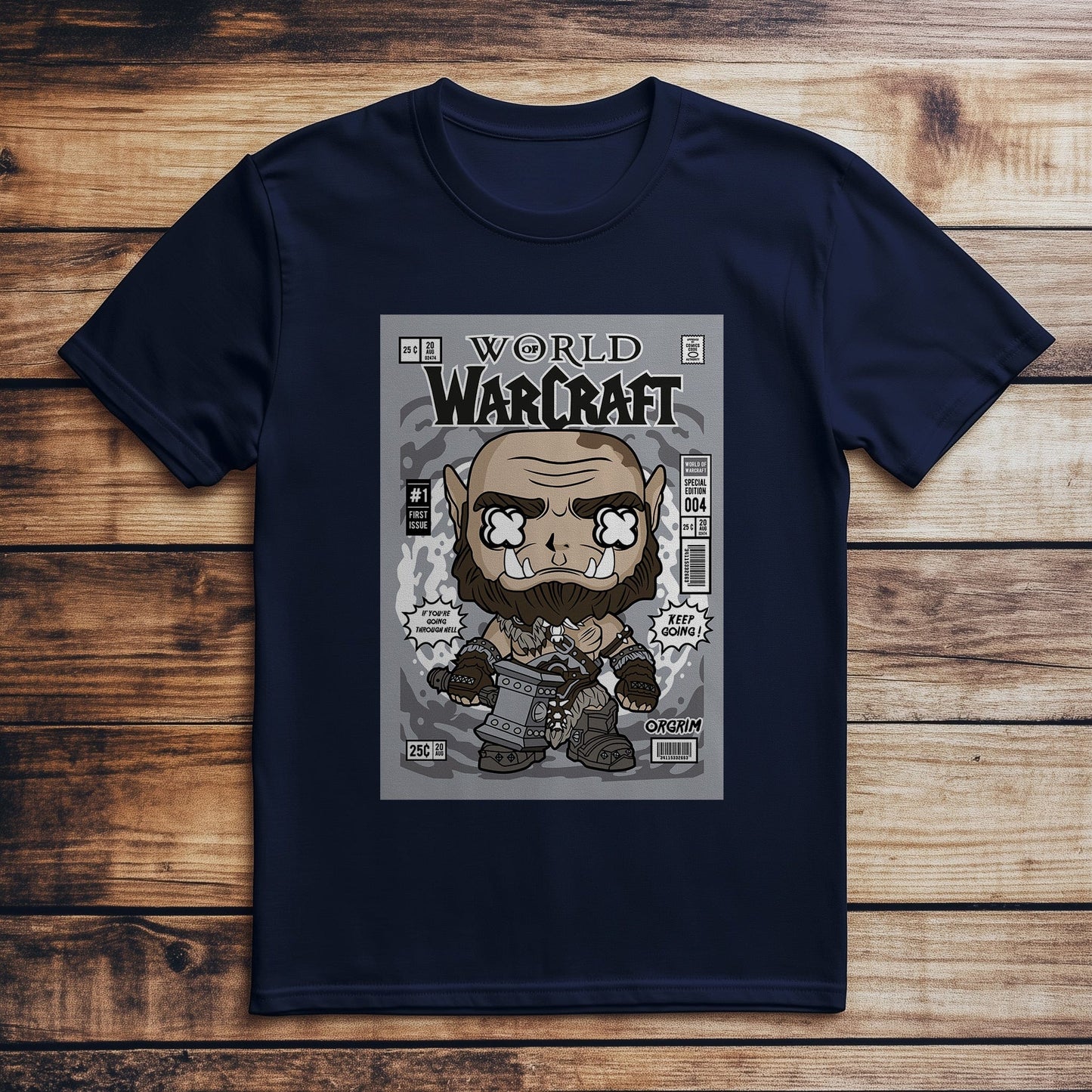 War Craft T-Shirt - Beard Game Strong!