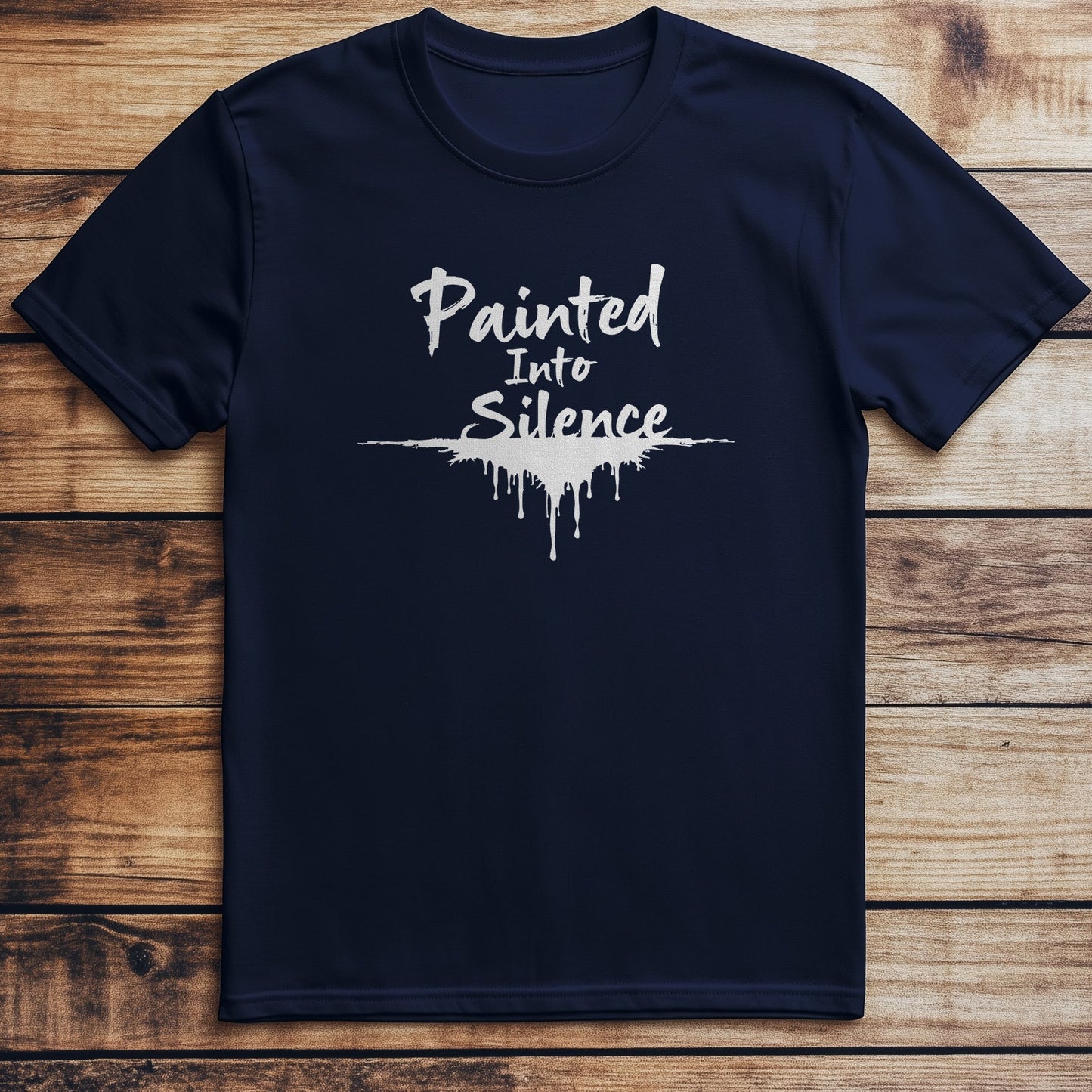 Painted In To T-Shirt