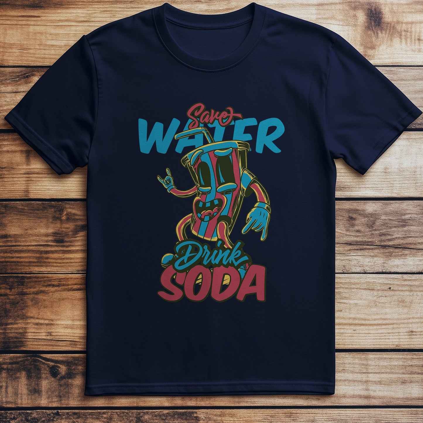 Fast Food Frenzy T-shirt - Quench Your