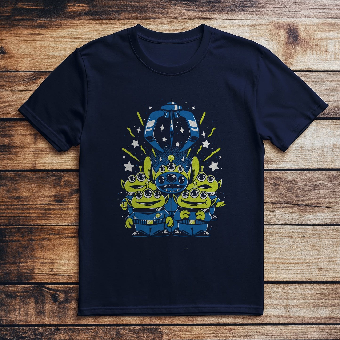 Aliens & Stitch T-shirt - Meta T-shirt