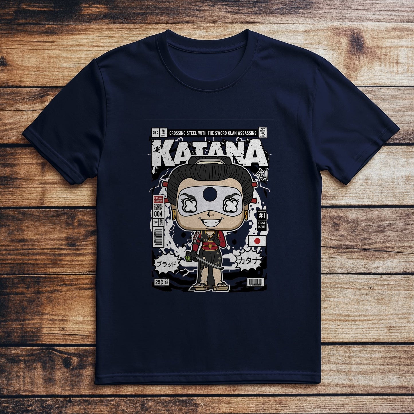 Katana Comedy Tee