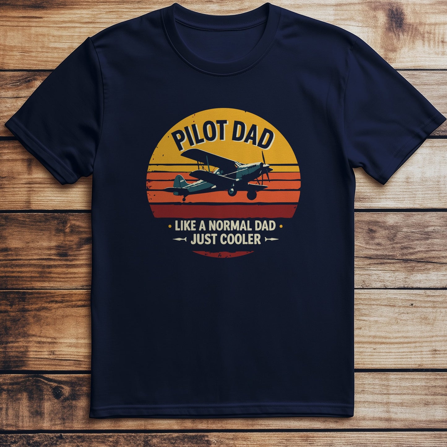 Pilot Dad Cooler T-Shirt