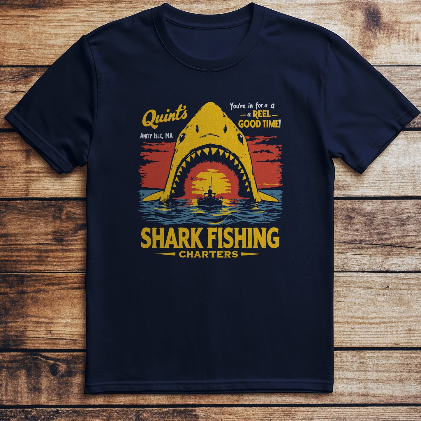 Shark Fishing T-Shirt