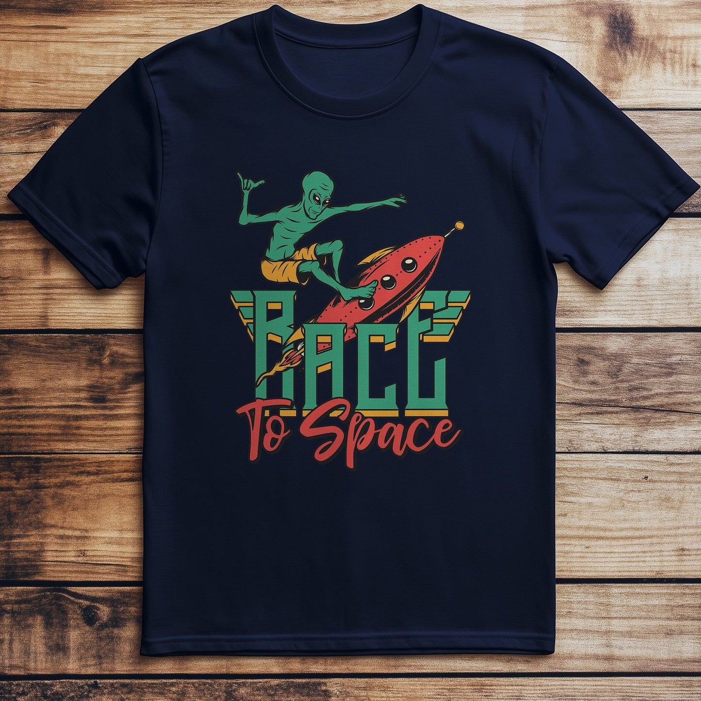 Space Vacation 8: Skeleton T-shirt