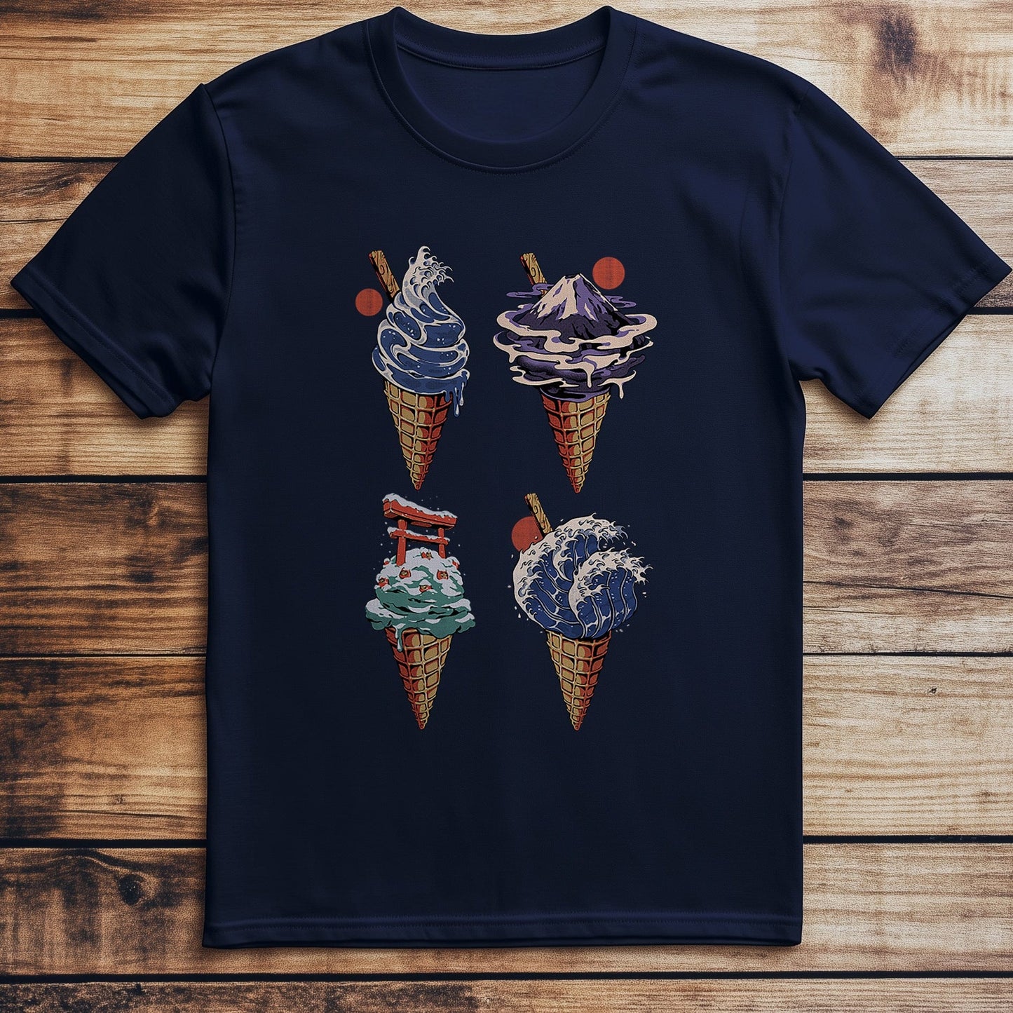 Japanese Ice Cream Delight T-shirt