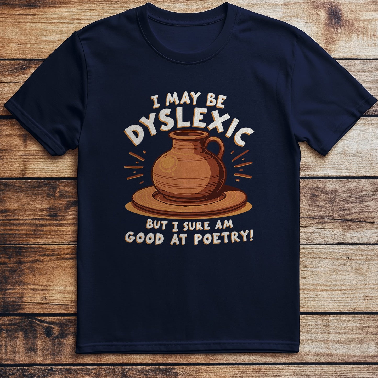 Dyslexic Poetry T-Shirt