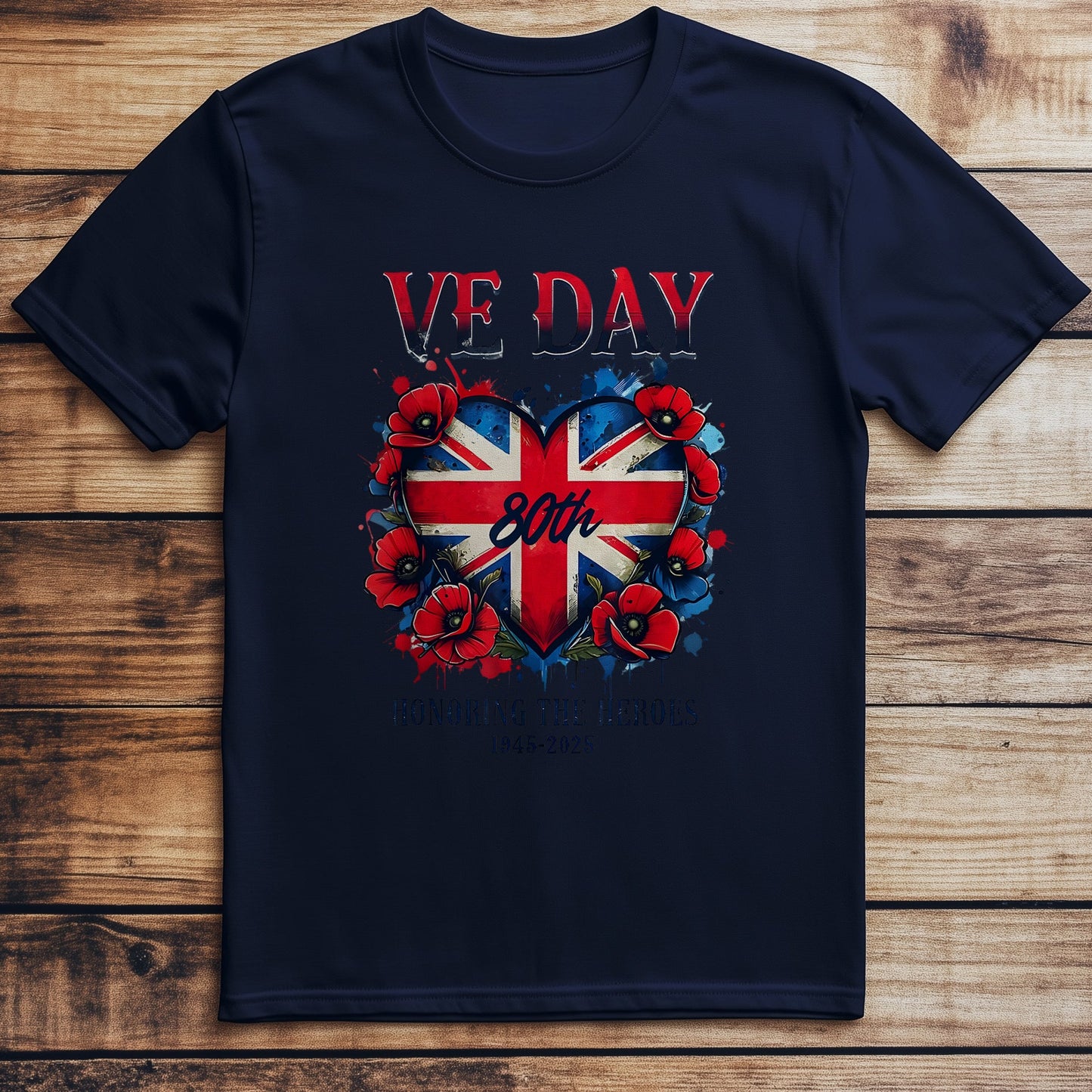 Ve Day Uk 80Th T-Shirt Style002
