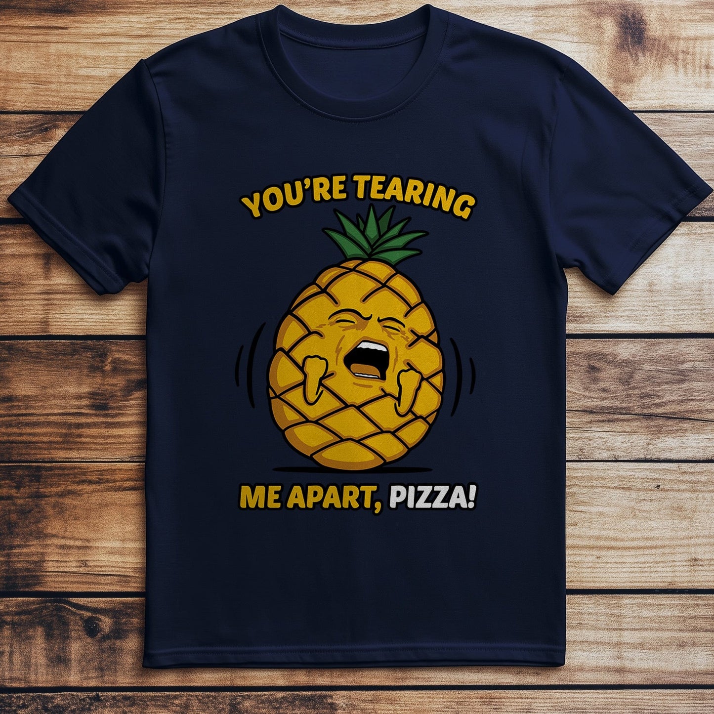 Tearing Me Apart Pizza t-shirt