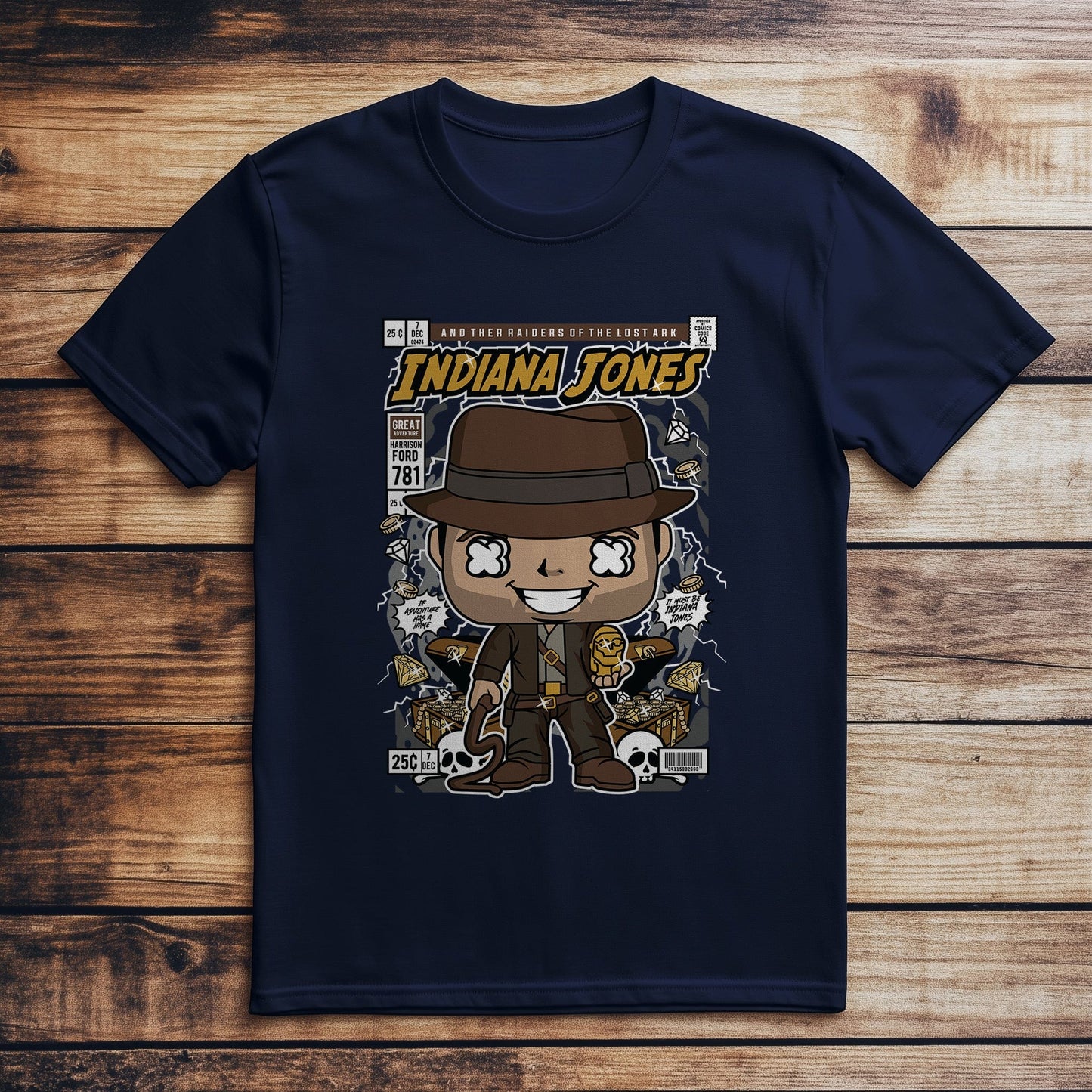 Indiana JoneS Comic T-Shirt