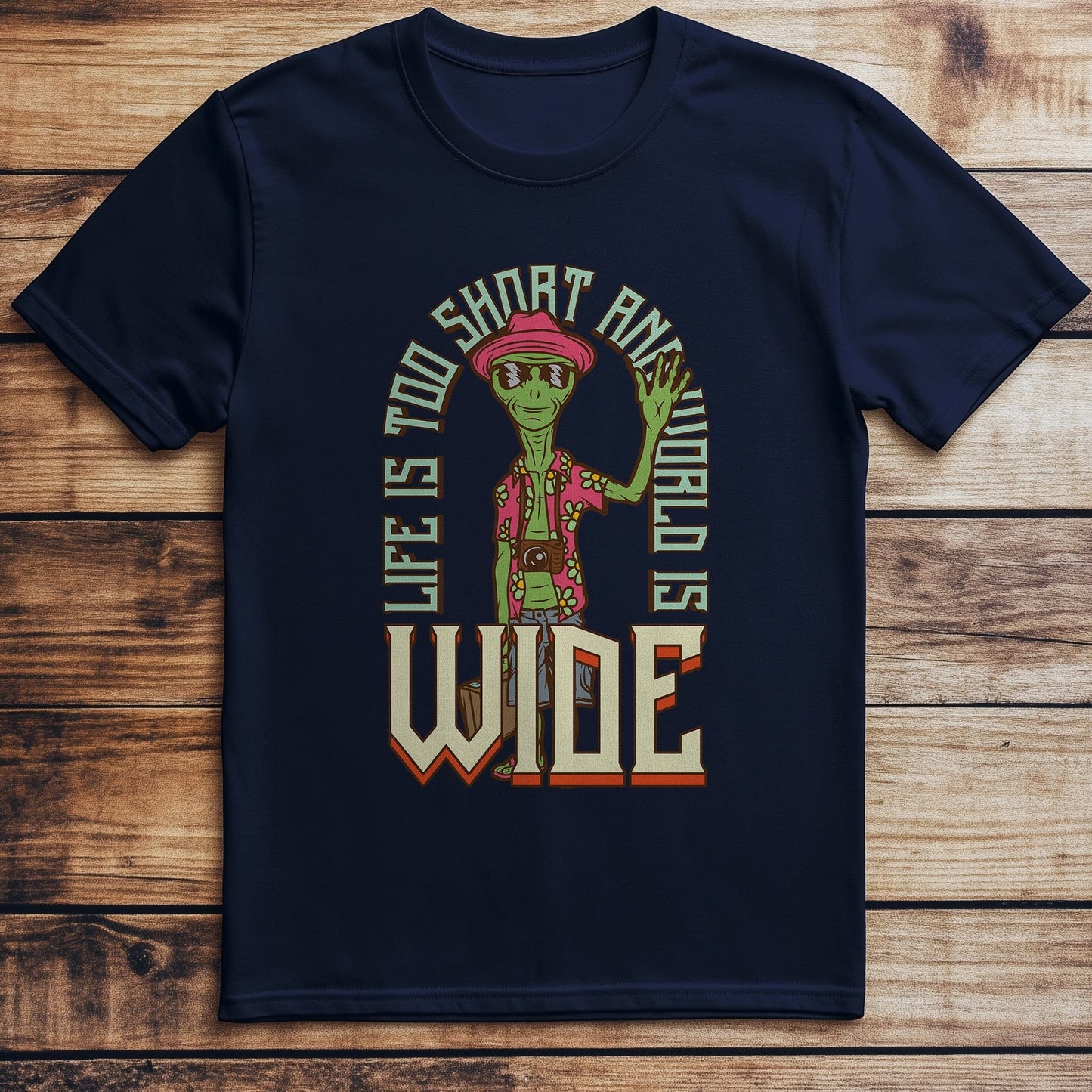 SpaceVacation_5 T-shirt