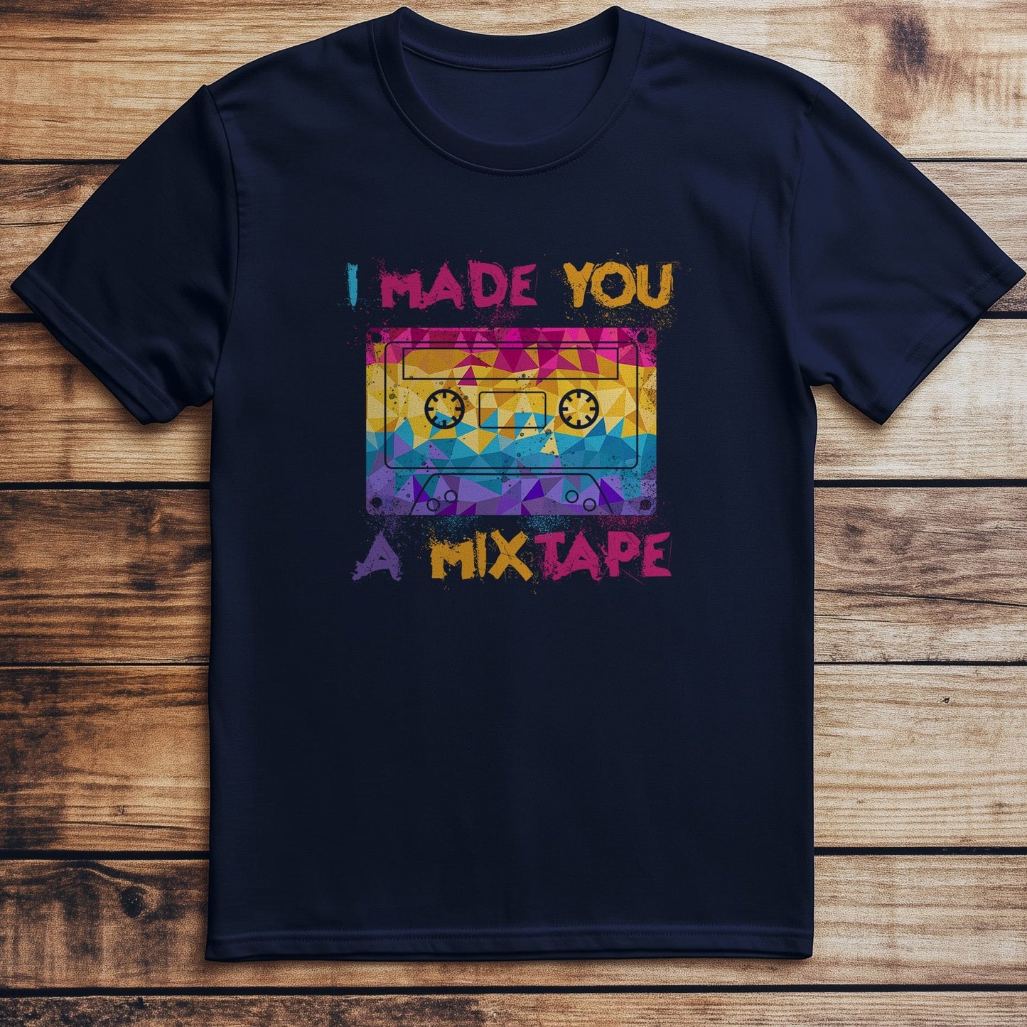 Made You a Mixtape T-shirt - Retro