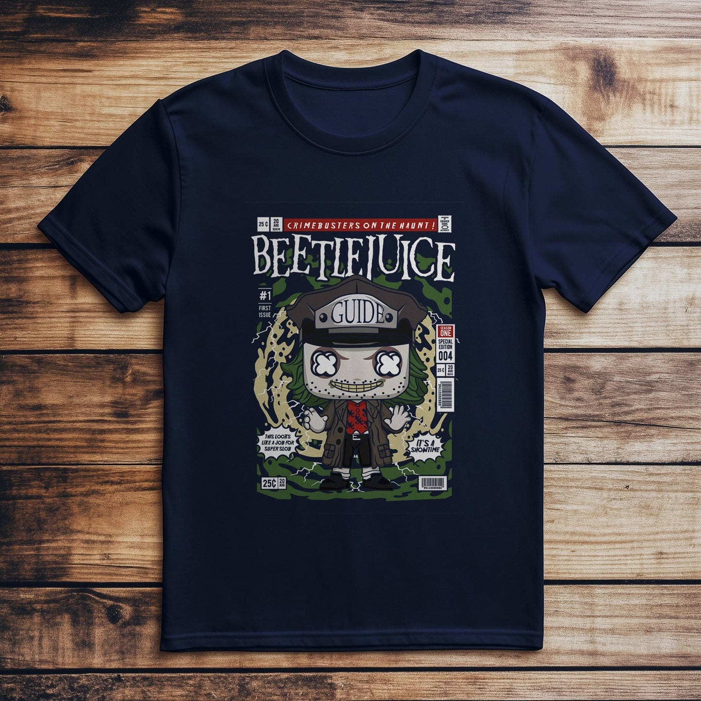 Beetlejuice Comic Cover T-Shirt