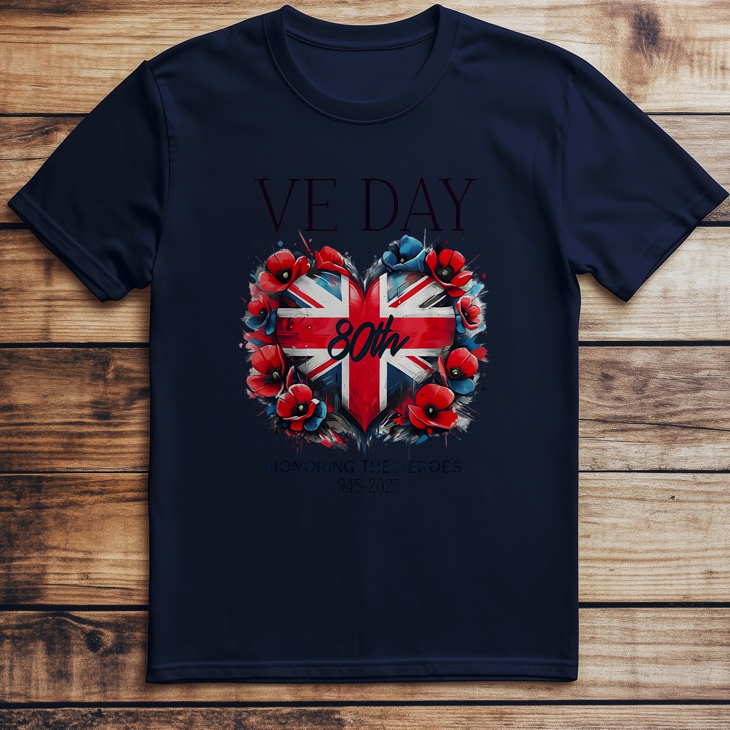 Ve Day Uk 80Th T T-Shirt