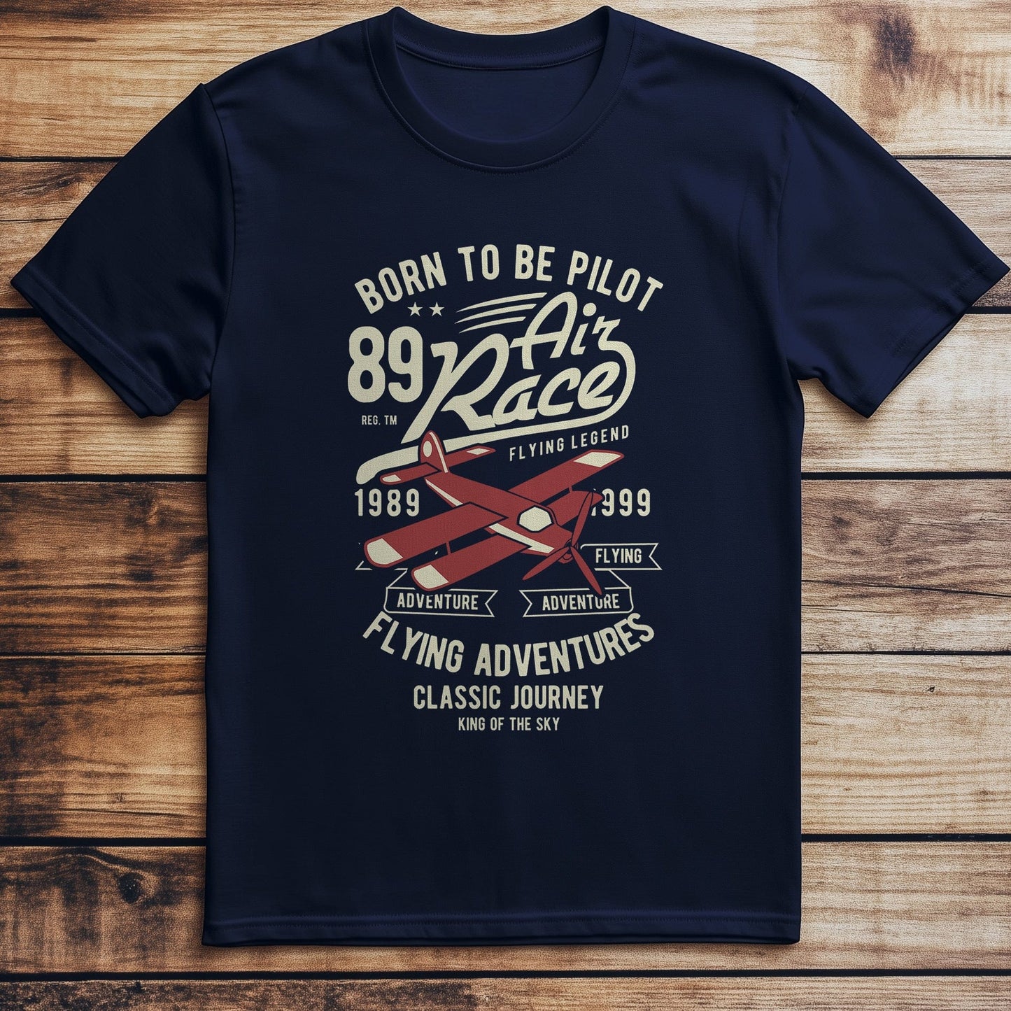Born To Be Pilot T-shirt