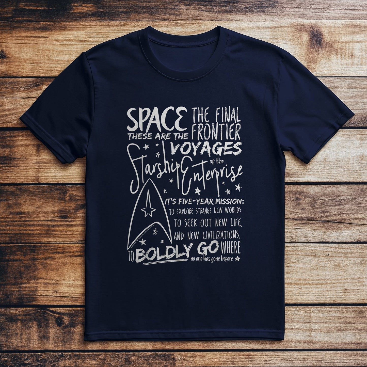 Space Oddity Final Frontier Tee