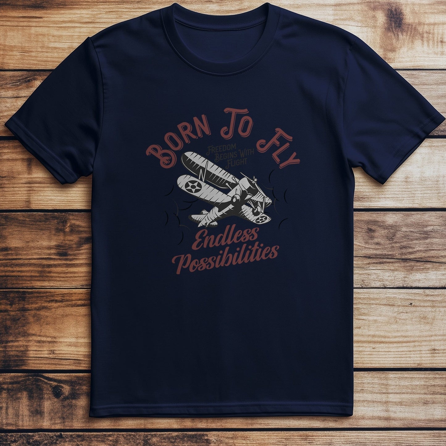 Born to Fly Scissors T-shirt