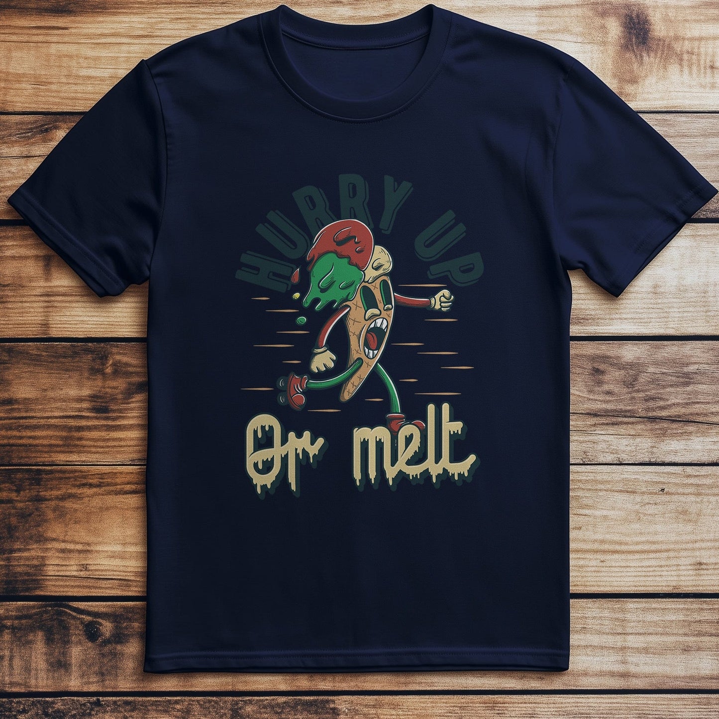Ice Cream 14 Santa t-shirt