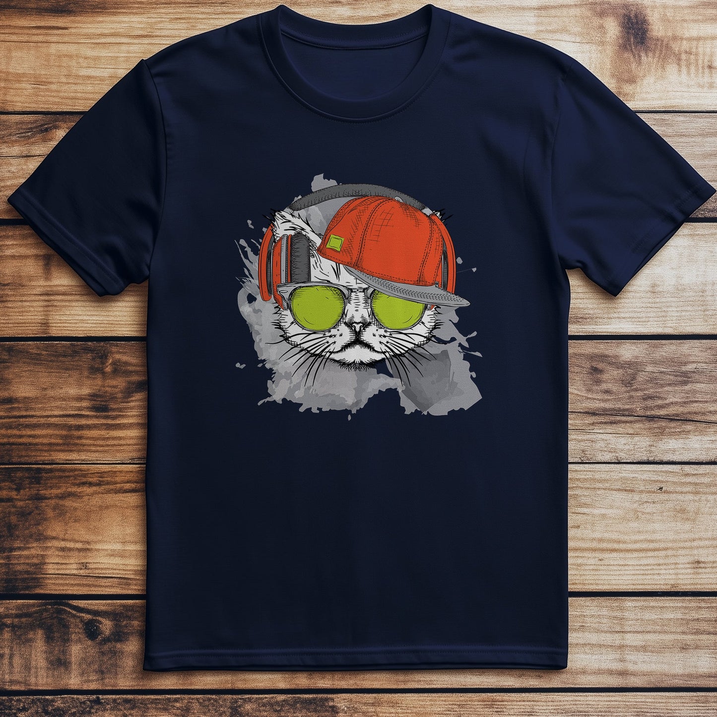 Cat Headphone T T-Shirt
