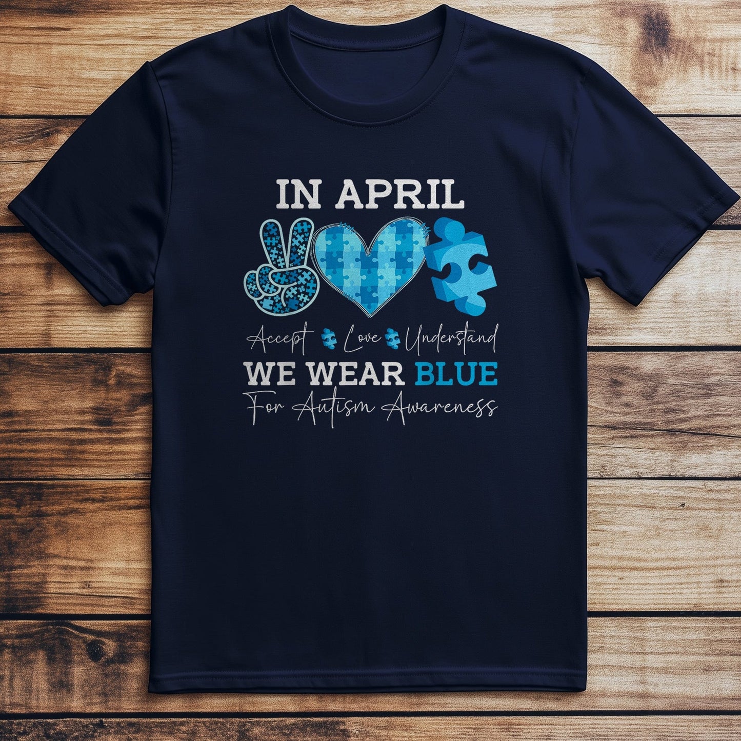 In April We Wear T-Shirt