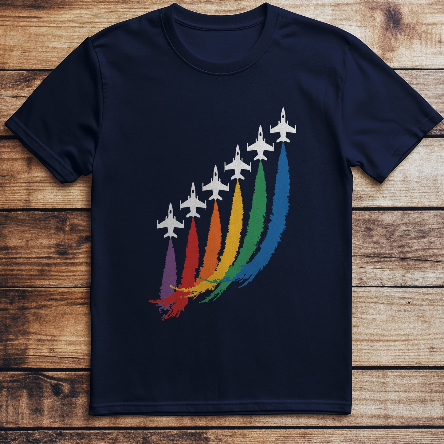 Rainbow Planes - T-Shirt