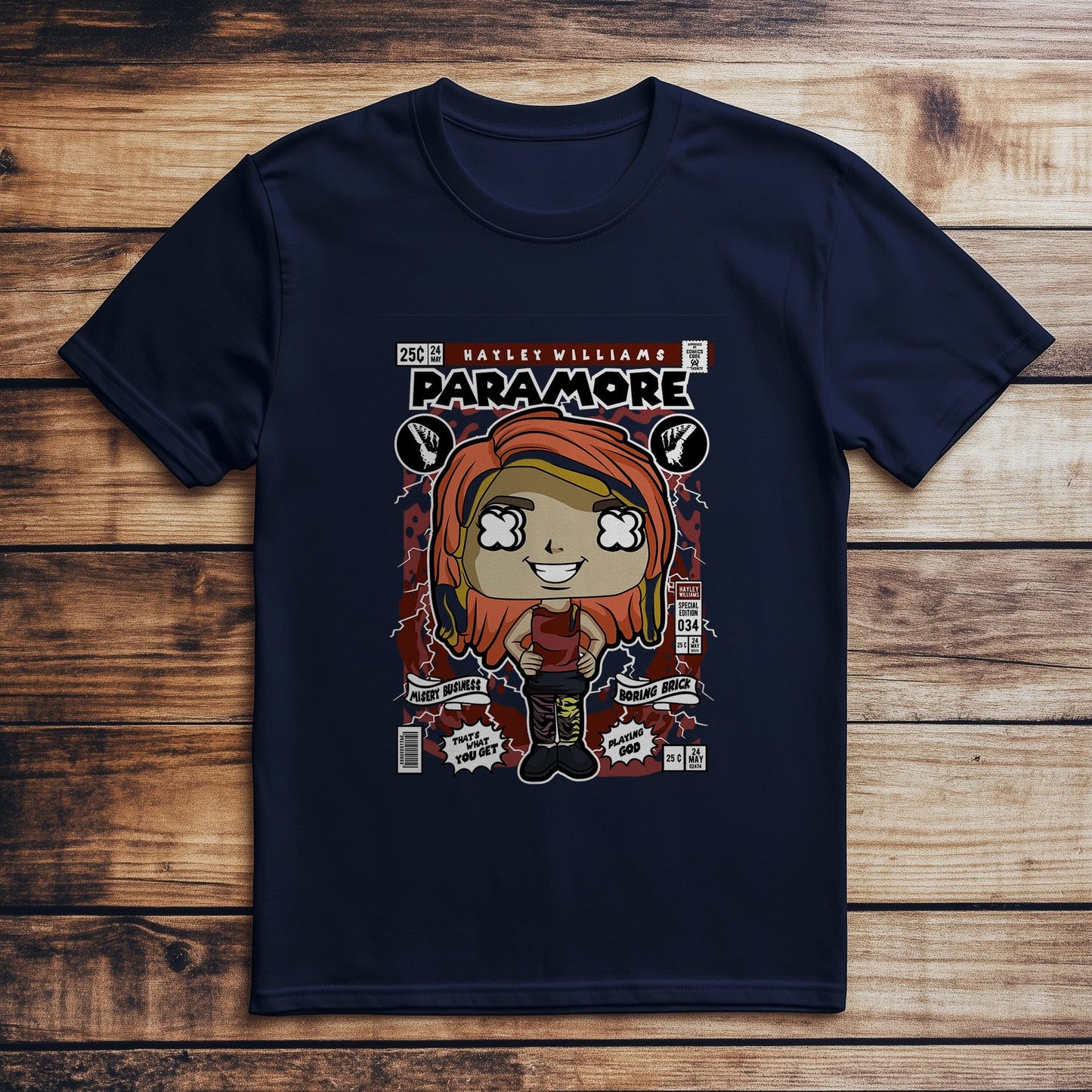 Paramore Hayley Williams Tribute T-shirt