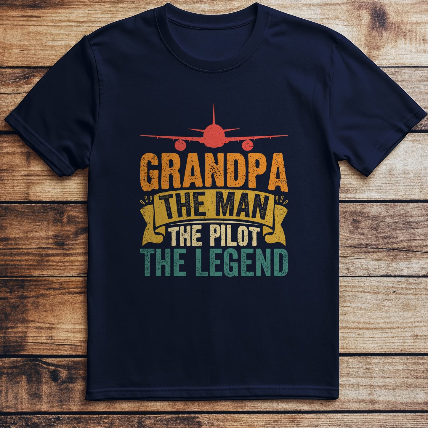 Grandpa: The Man, T-Shirt