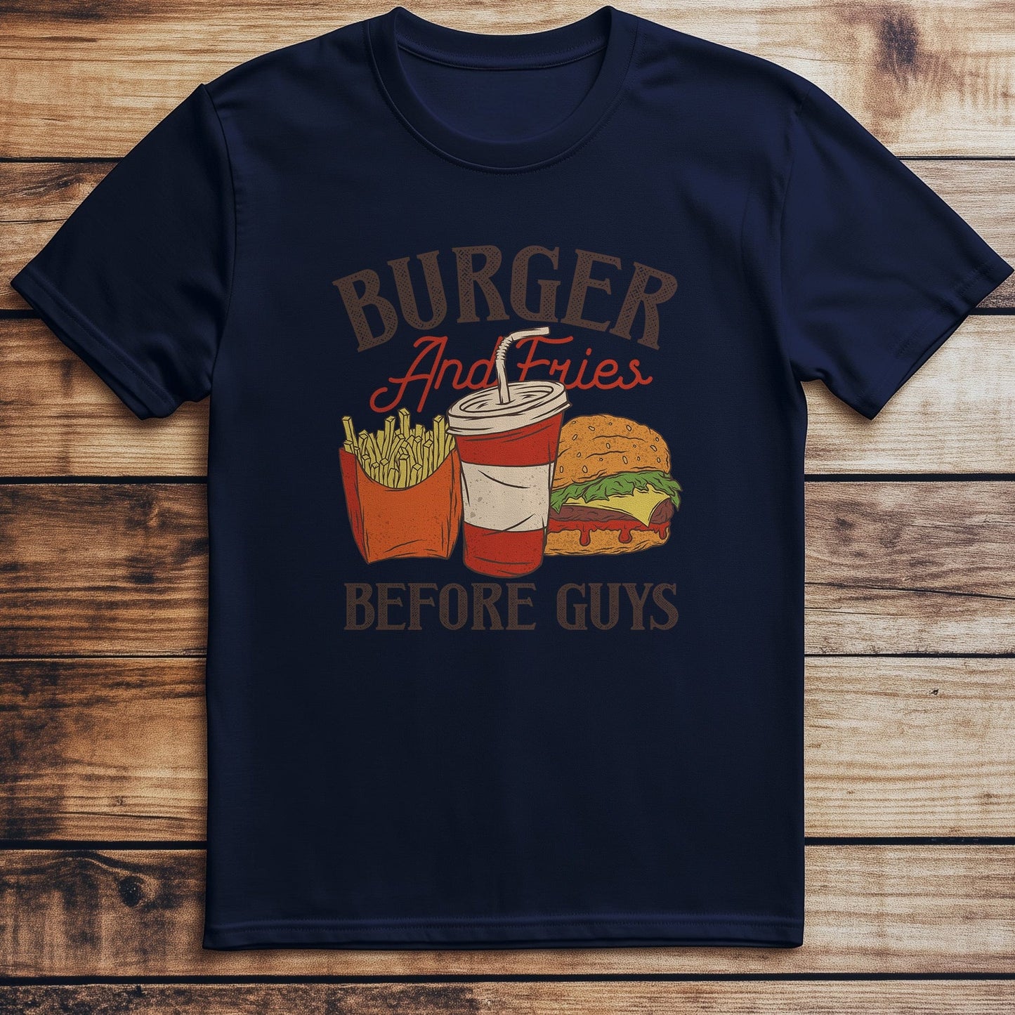 Fast Food 12 T-Shirt - Burgers Before