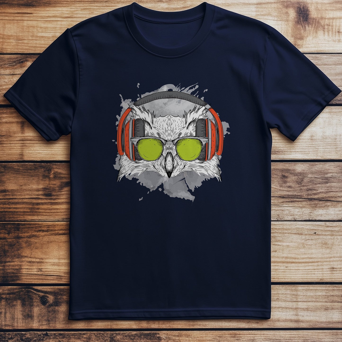Owl Headphones T T-Shirt