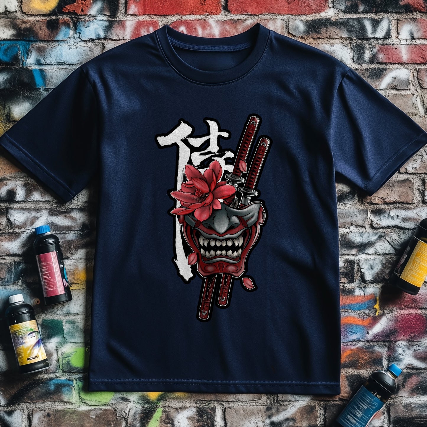 Samurai Mask T-shirt - Unleash Your
