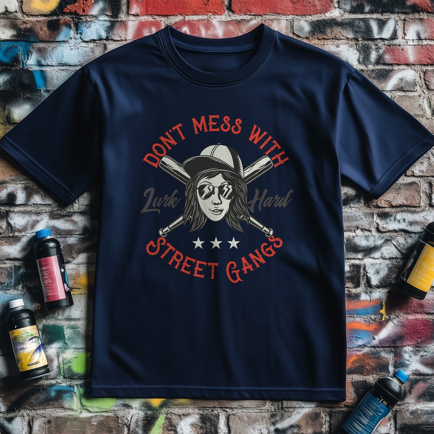 Don't Mess With Street Gangs t-shirt