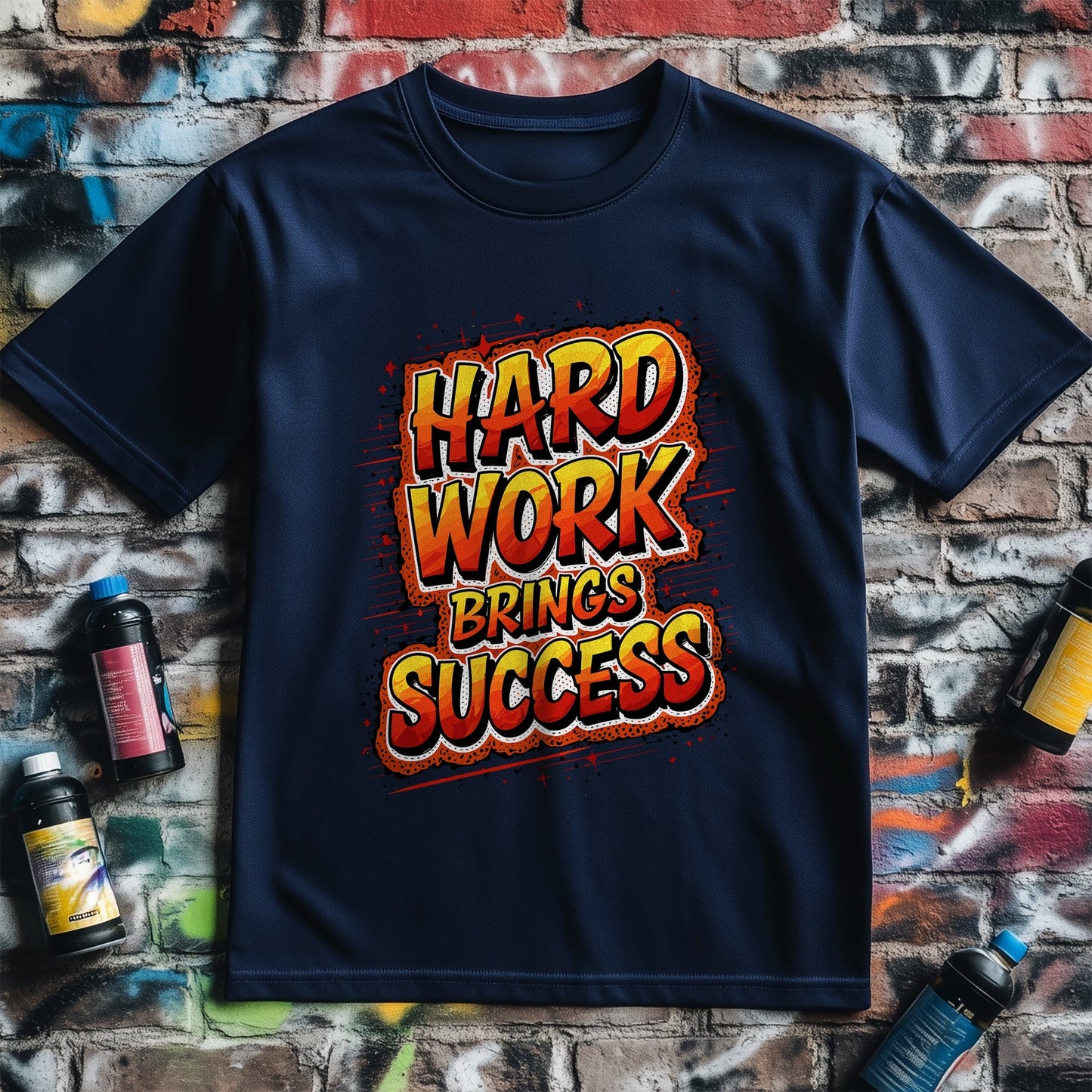 Motivation 83 T-Shirt Hard Work brings success