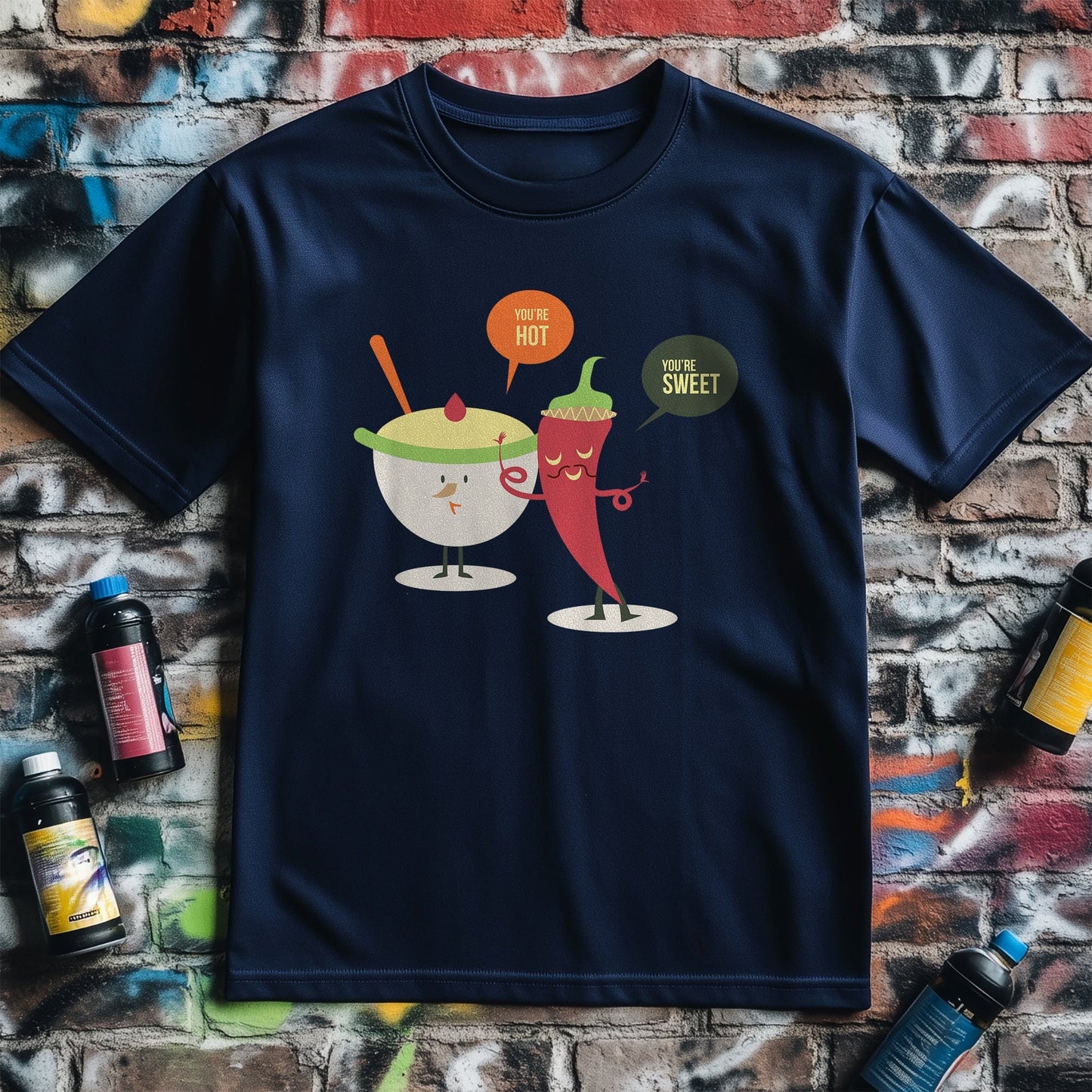 Hot & Sweet T-shirt - Spicy Meets