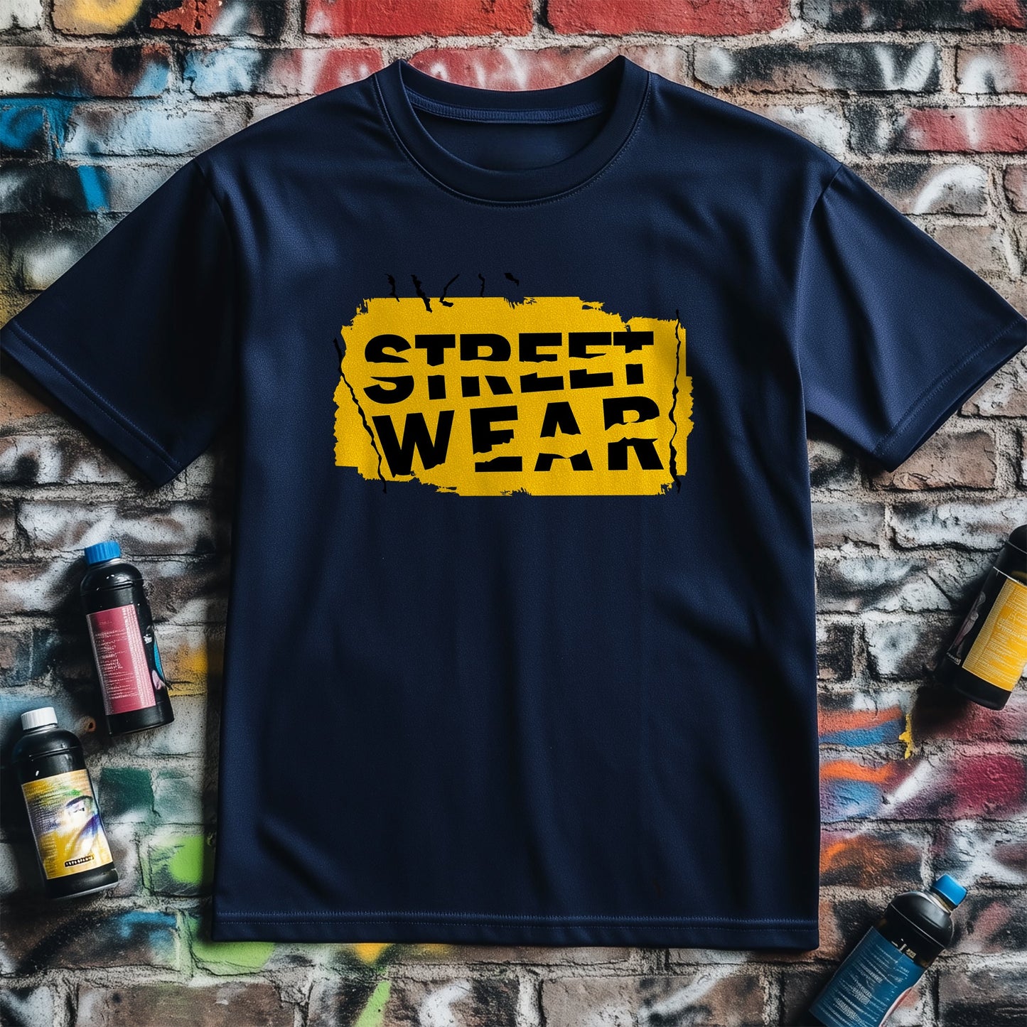 Street Wear Torn t-shirt -